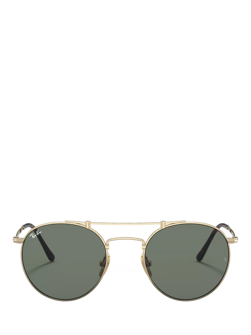 Ray-Ban round gold sunglasses 50mm (British brand)