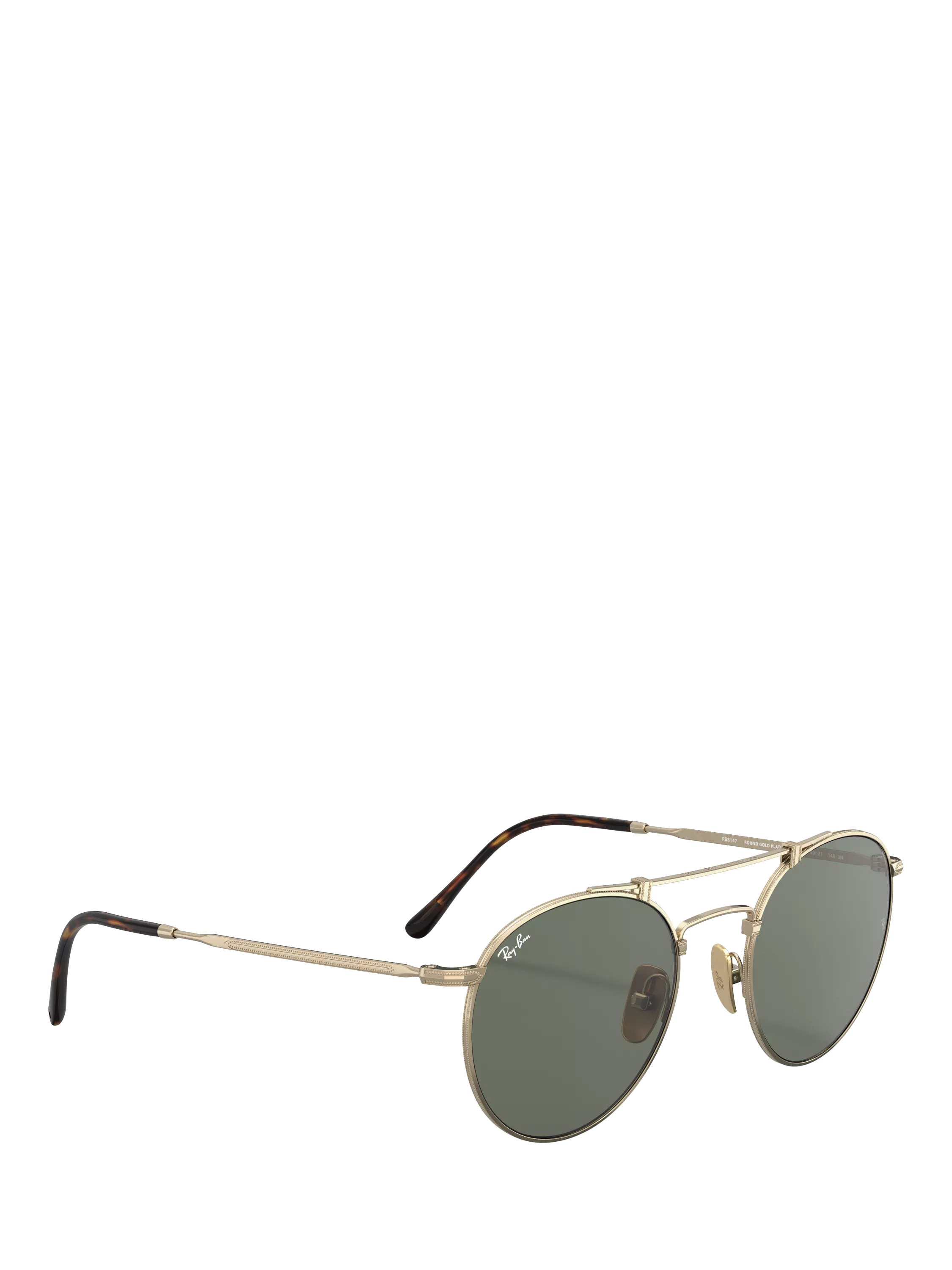 Ray-Ban round gold sunglasses 50mm (British brand)