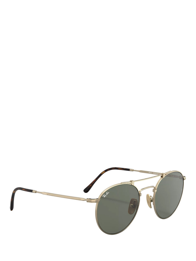 Ray-Ban round gold sunglasses 50mm (British brand)
