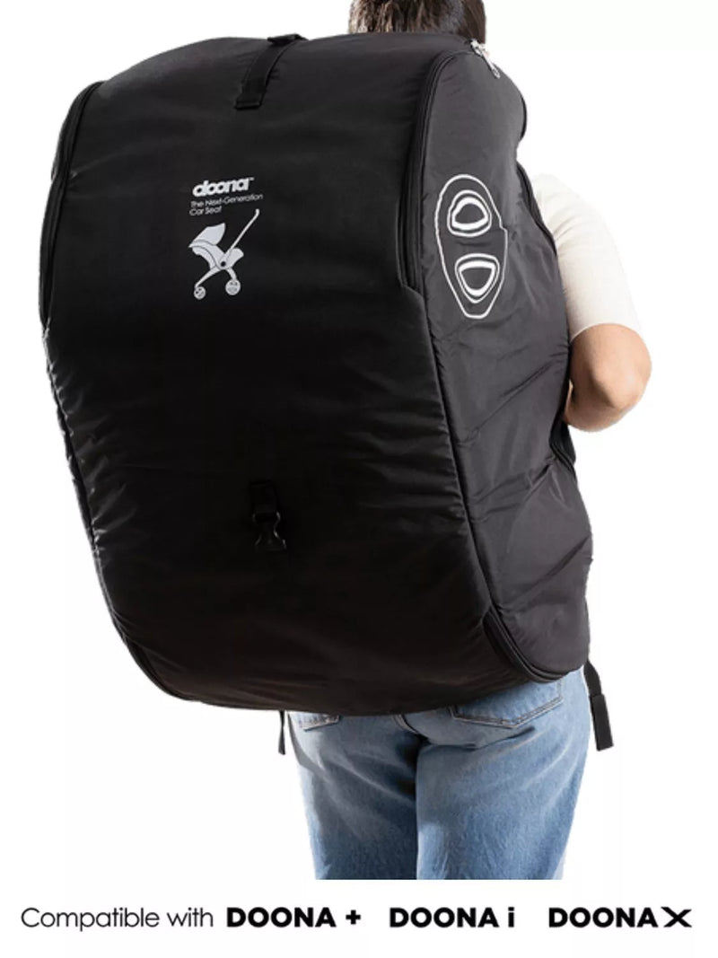 Doona padded travel bag black, imported from the UK