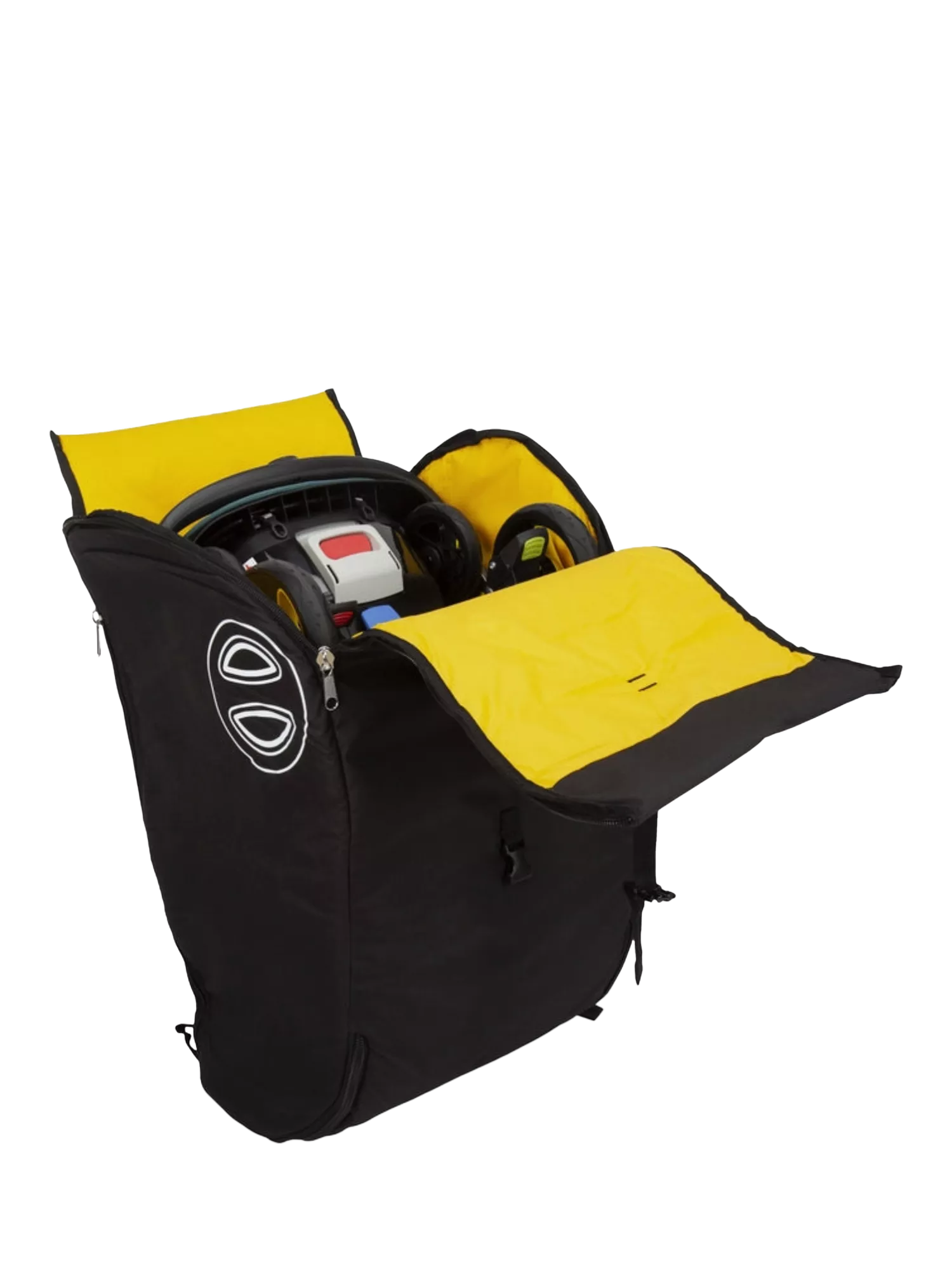 Doona padded travel bag black, imported from the UK