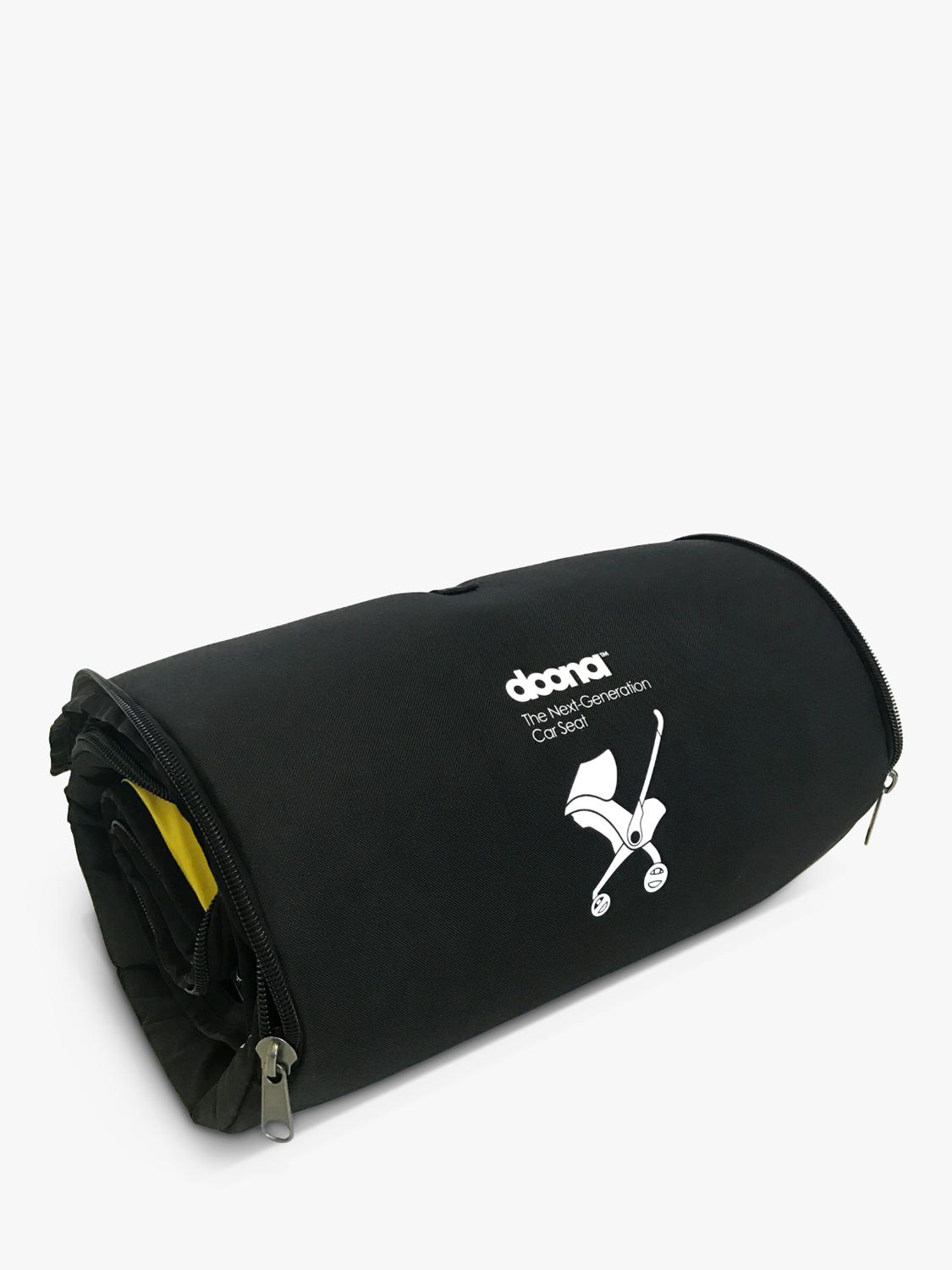 Doona padded travel bag black, imported from the UK