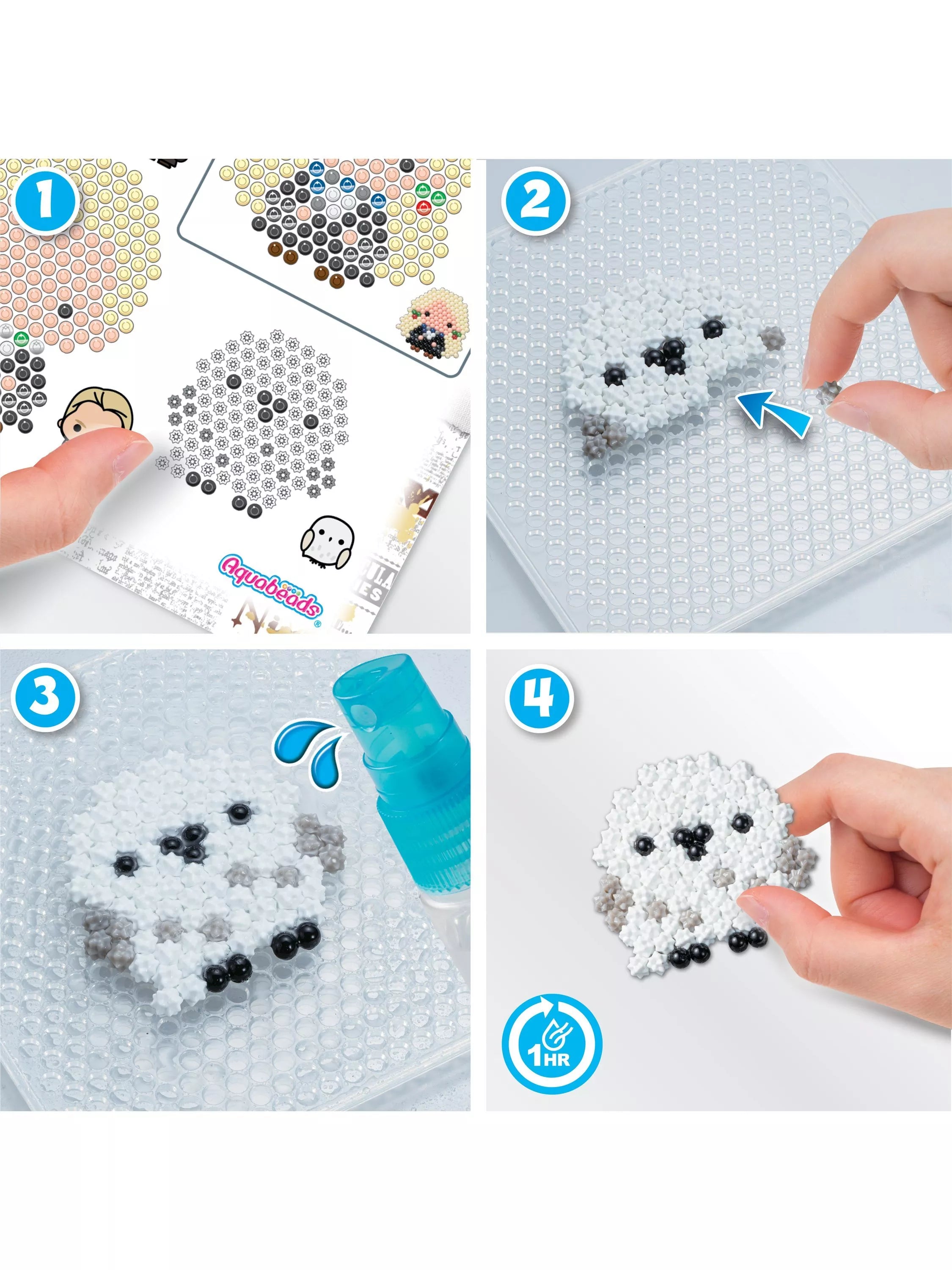 Aquabeads Harry Potter keychain craft kit, imported from the UK