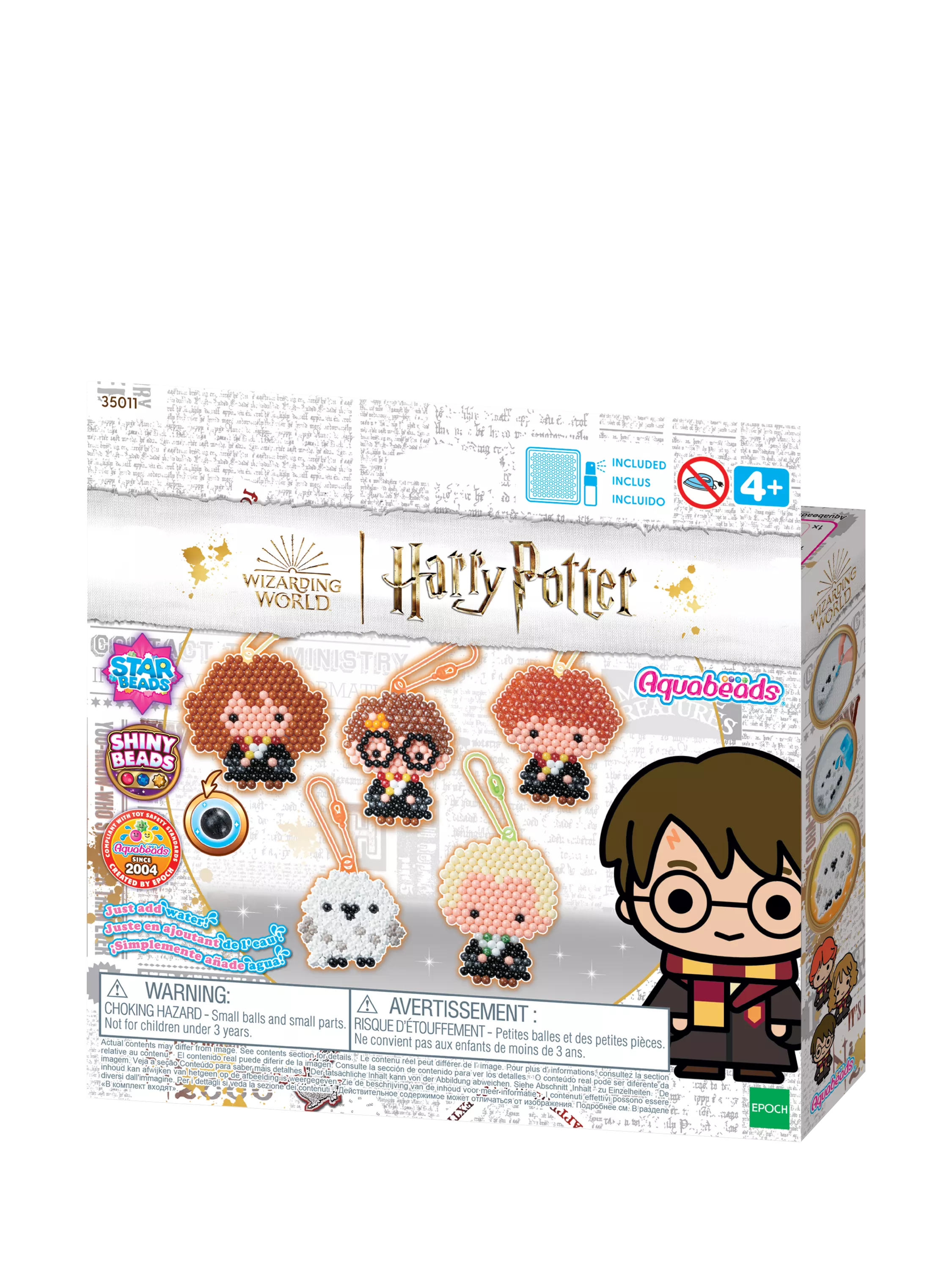 Aquabeads Harry Potter keychain craft kit, imported from the UK