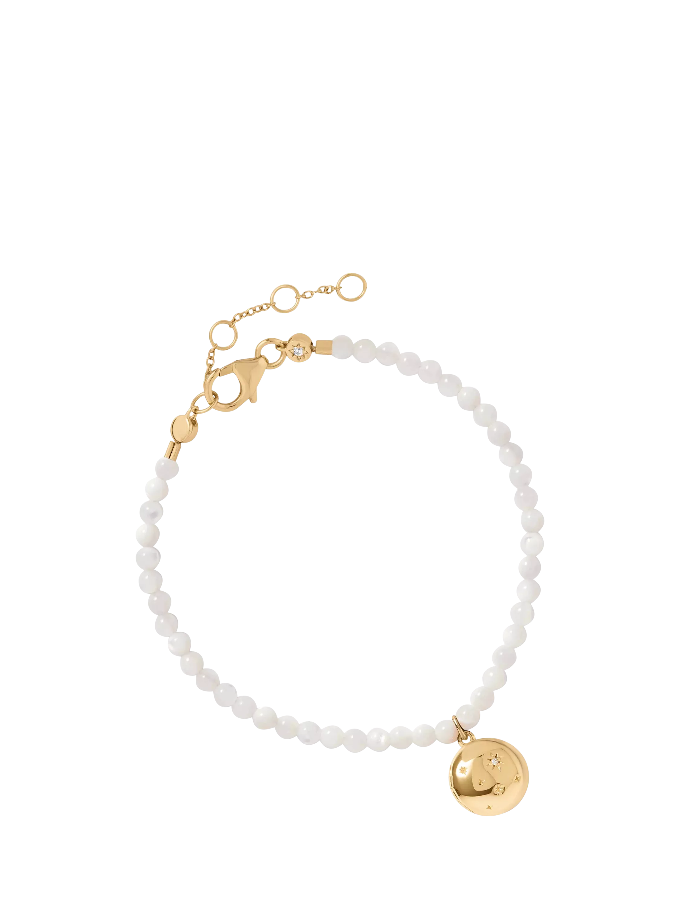 Astley Clarke Tiny Star Locket Bracelet