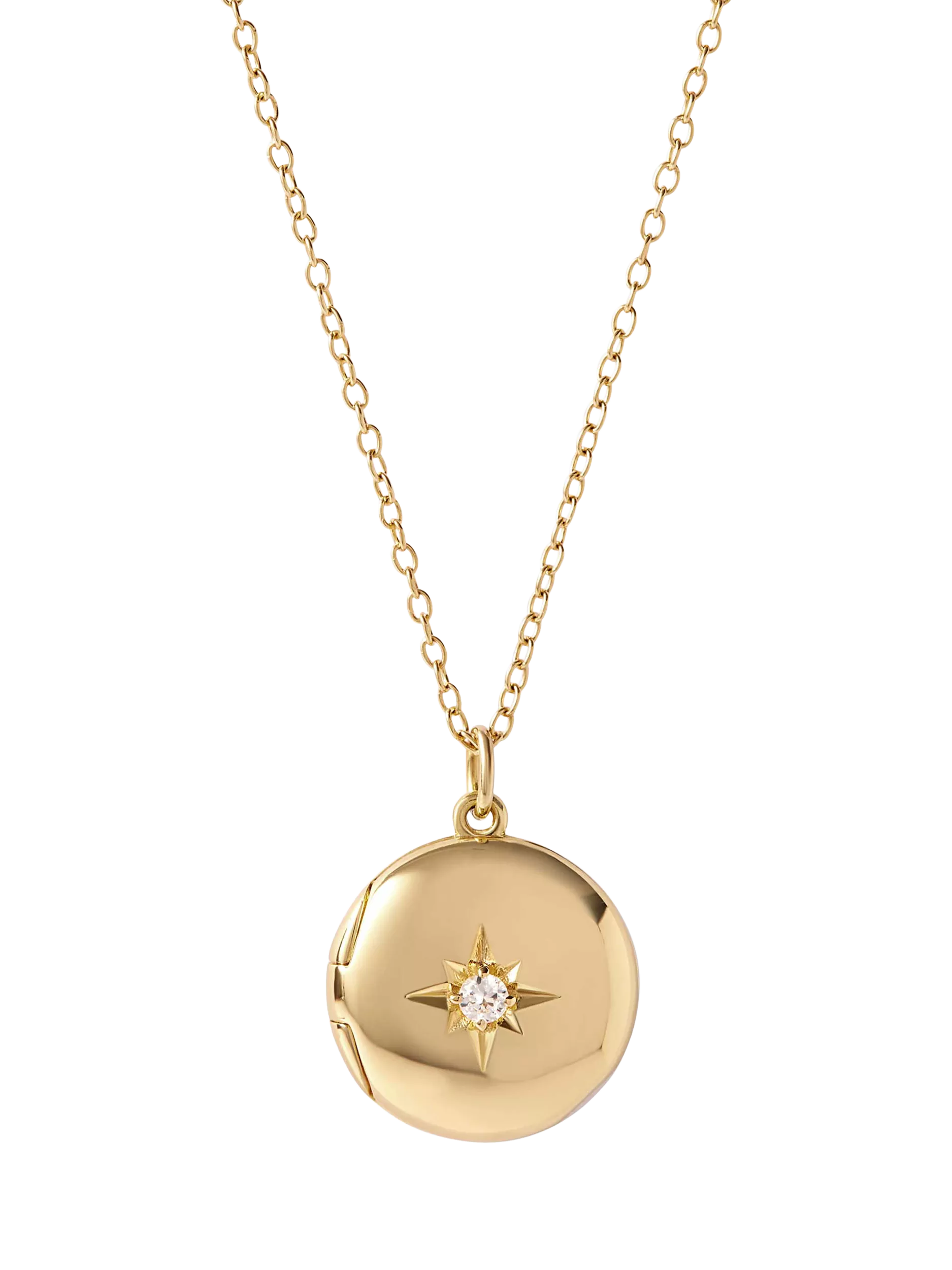 Astley Clarke Biography Midi Locket Necklace Sterling Silver