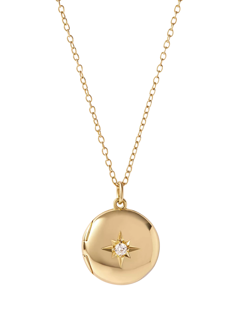 Astley Clarke Biography Midi Locket Necklace Sterling Silver