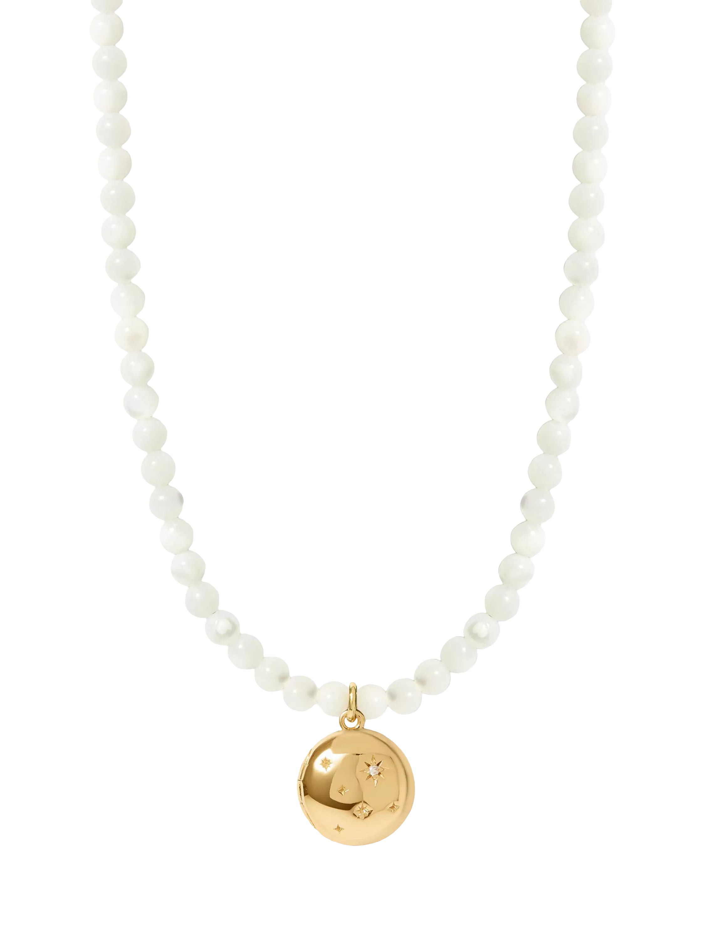 Astley Clarke Tiny Star Locket Necklace