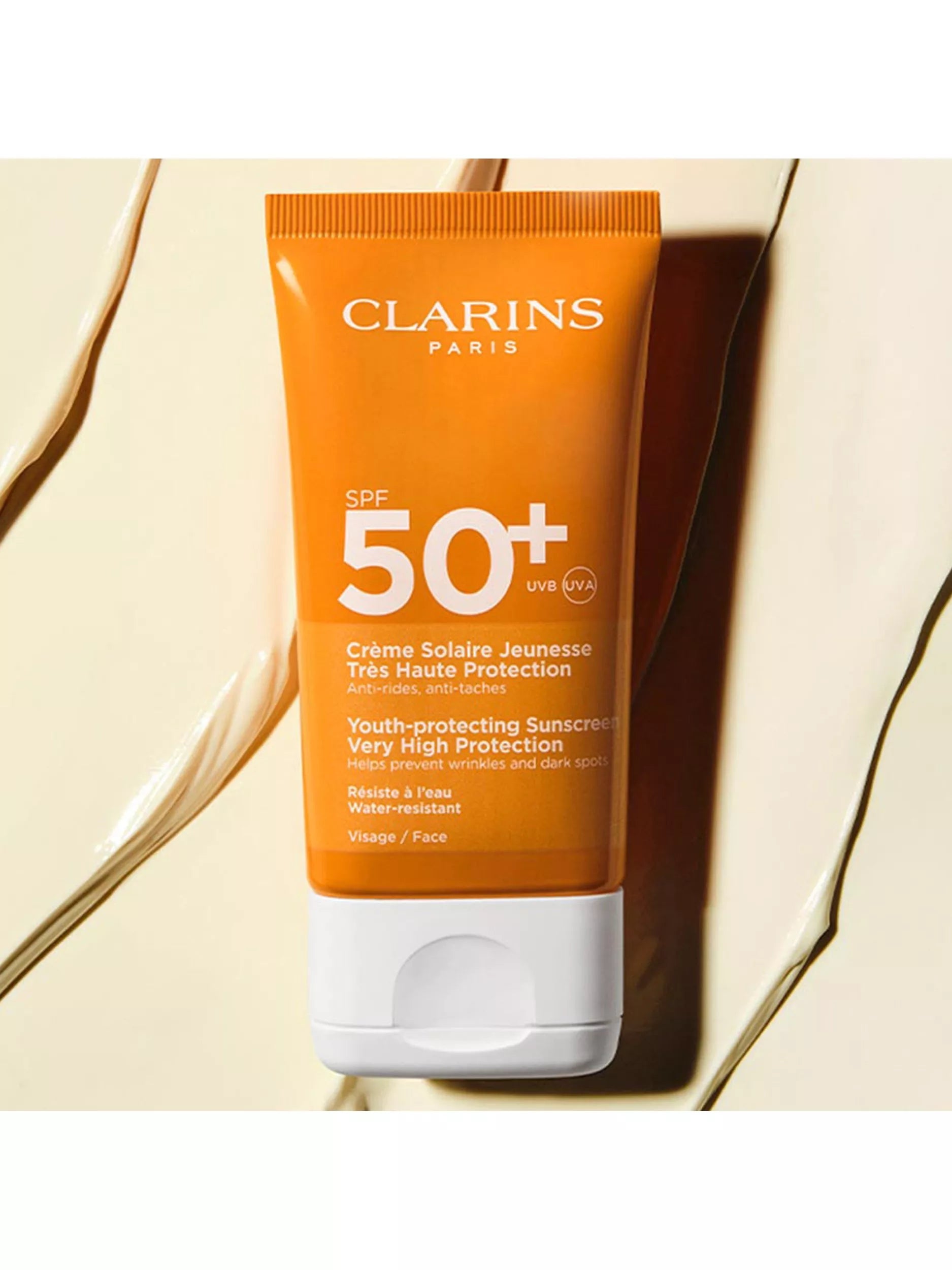 Clarins face sunscreen SPF 50+ 50ml, UK version