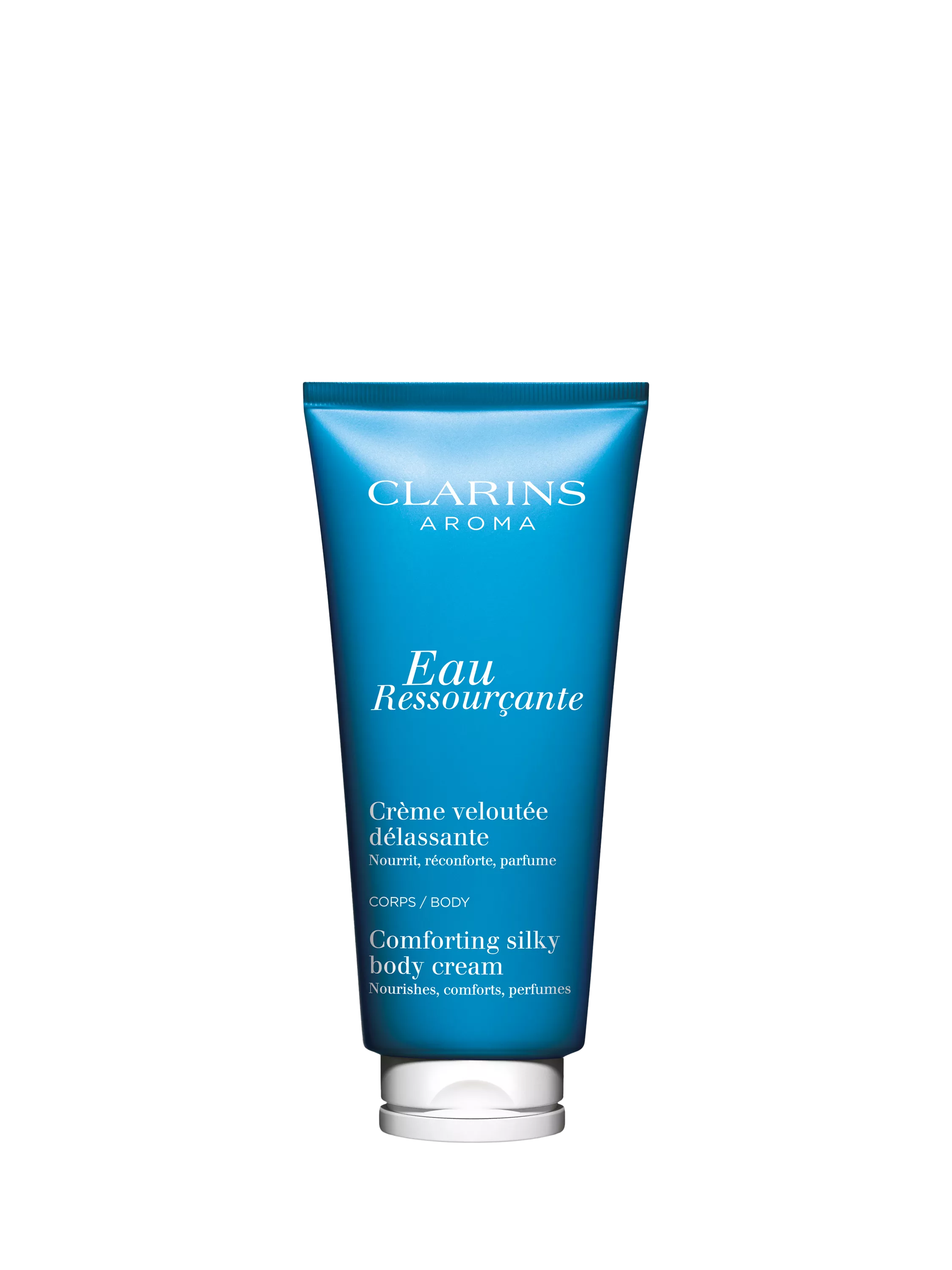 Clarins Eau Ressourçante comforting silky body cream 200ml (British brand)