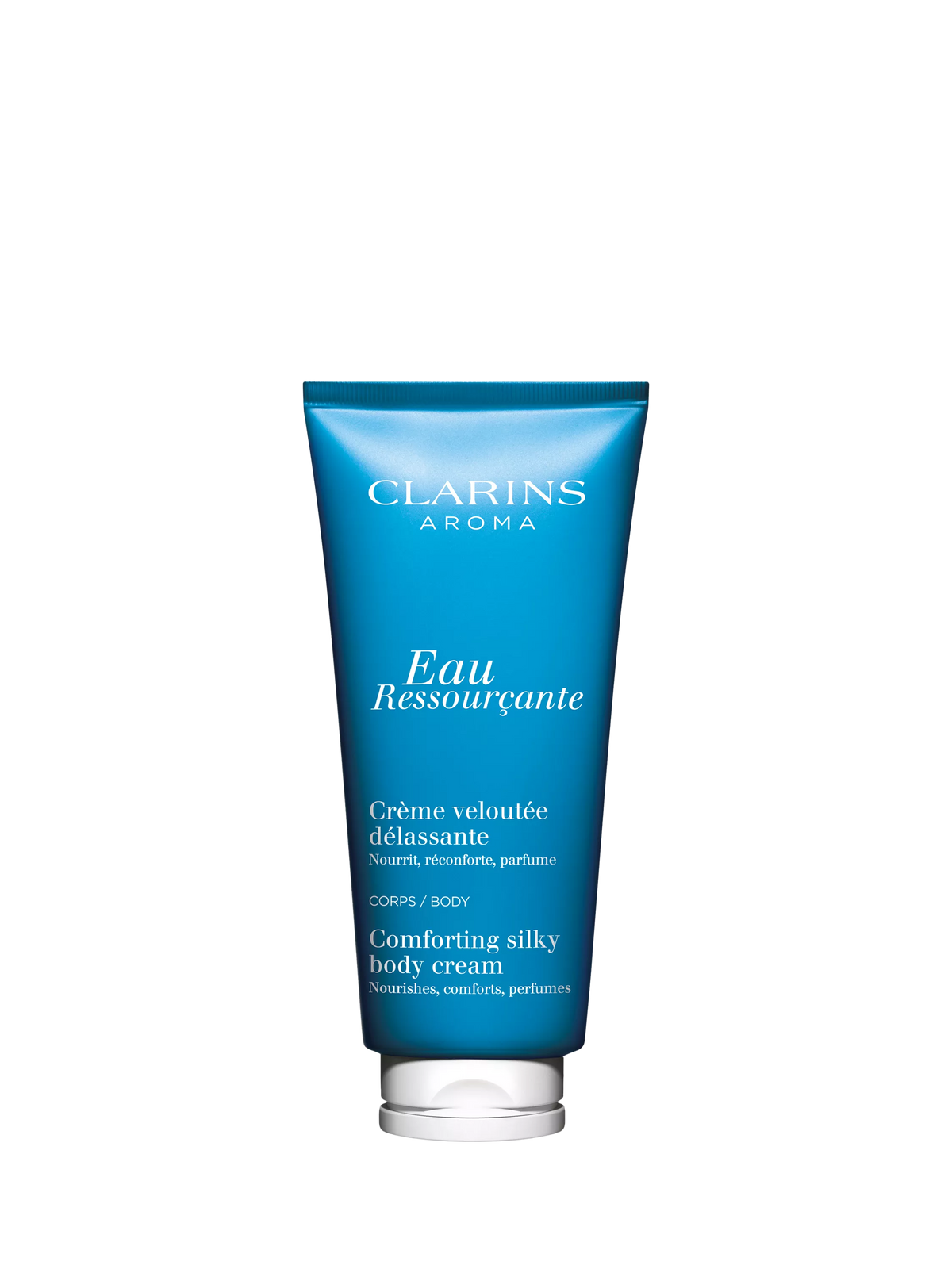 Clarins Eau Ressourçante comforting silky body cream 200ml (British brand)