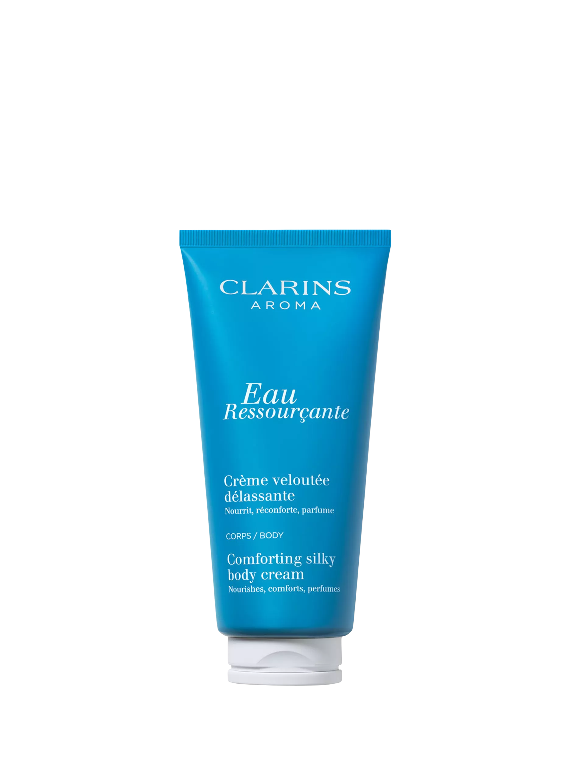 Clarins Eau Ressourçante comforting silky body cream 200ml (British brand)