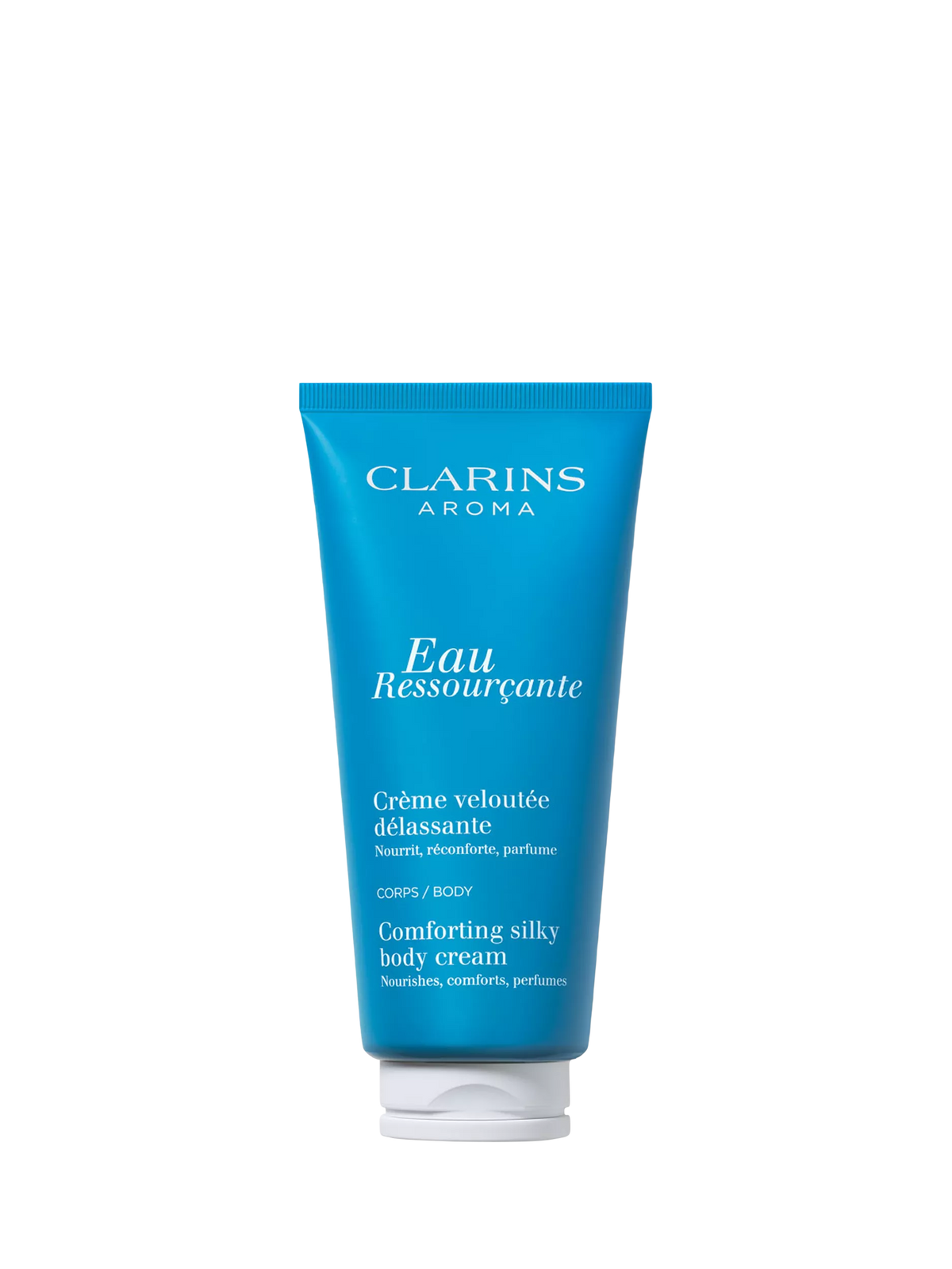 Clarins Eau Ressourçante comforting silky body cream 200ml (British brand)