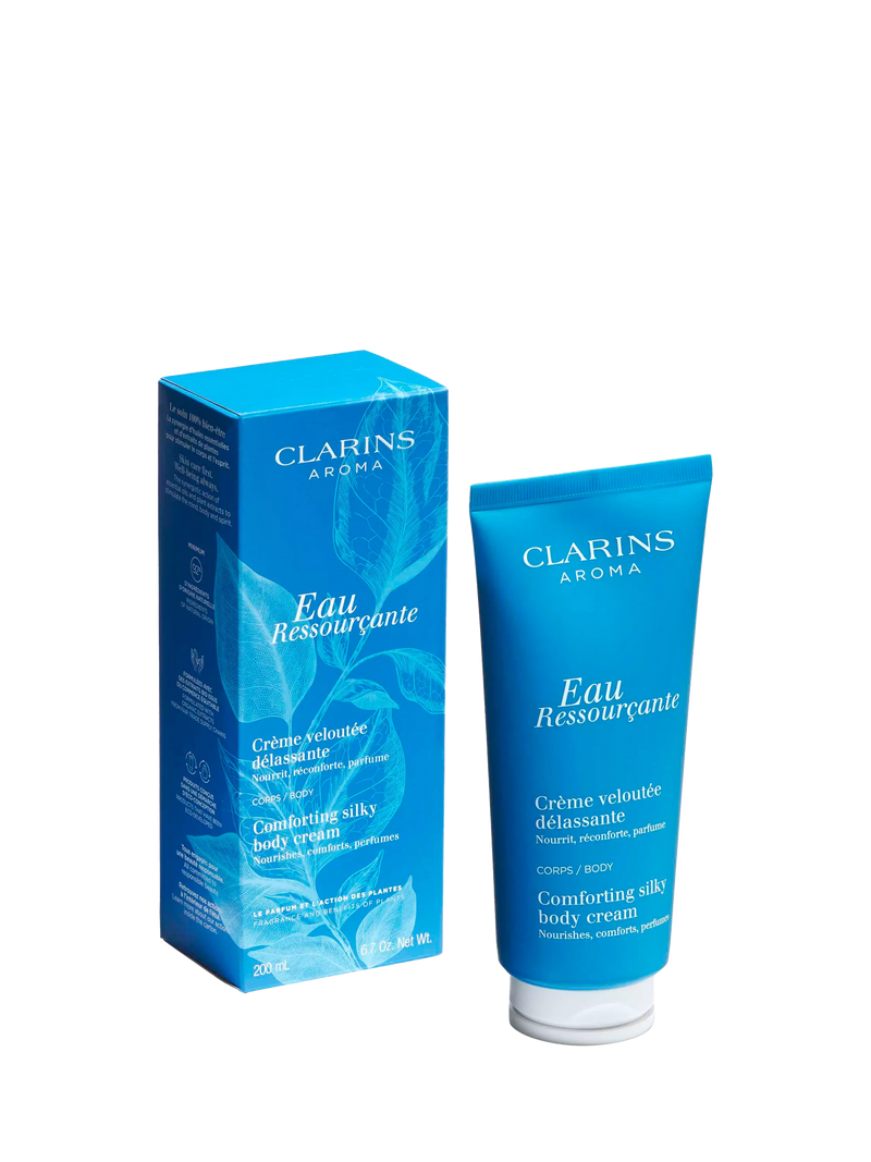 Clarins Eau Ressourçante comforting silky body cream 200ml (British brand)