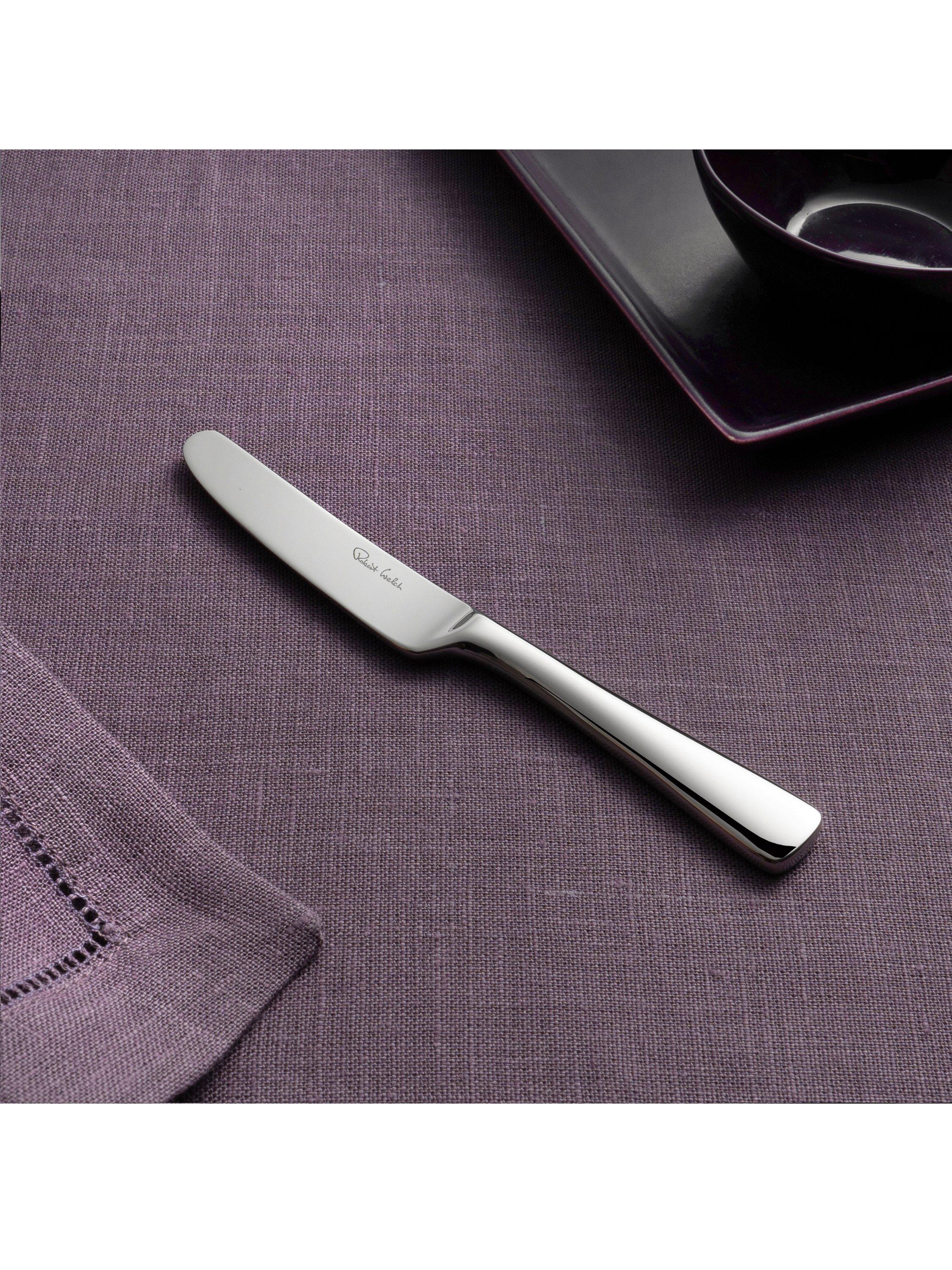 Robert Welch Malvern Bright butter knife, UK version