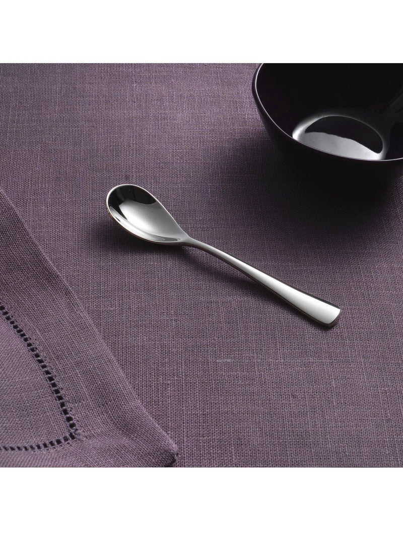 Robert Welch Malvern Bright stainless steel coffee spoon - British product