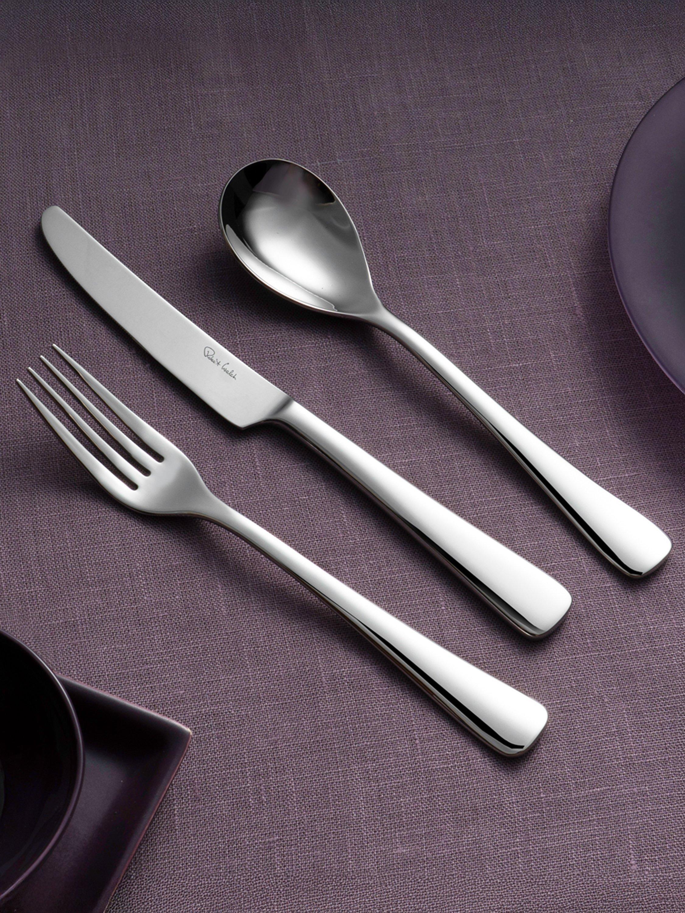 Robert Welch Malvern Bright stainless steel coffee spoon - British product