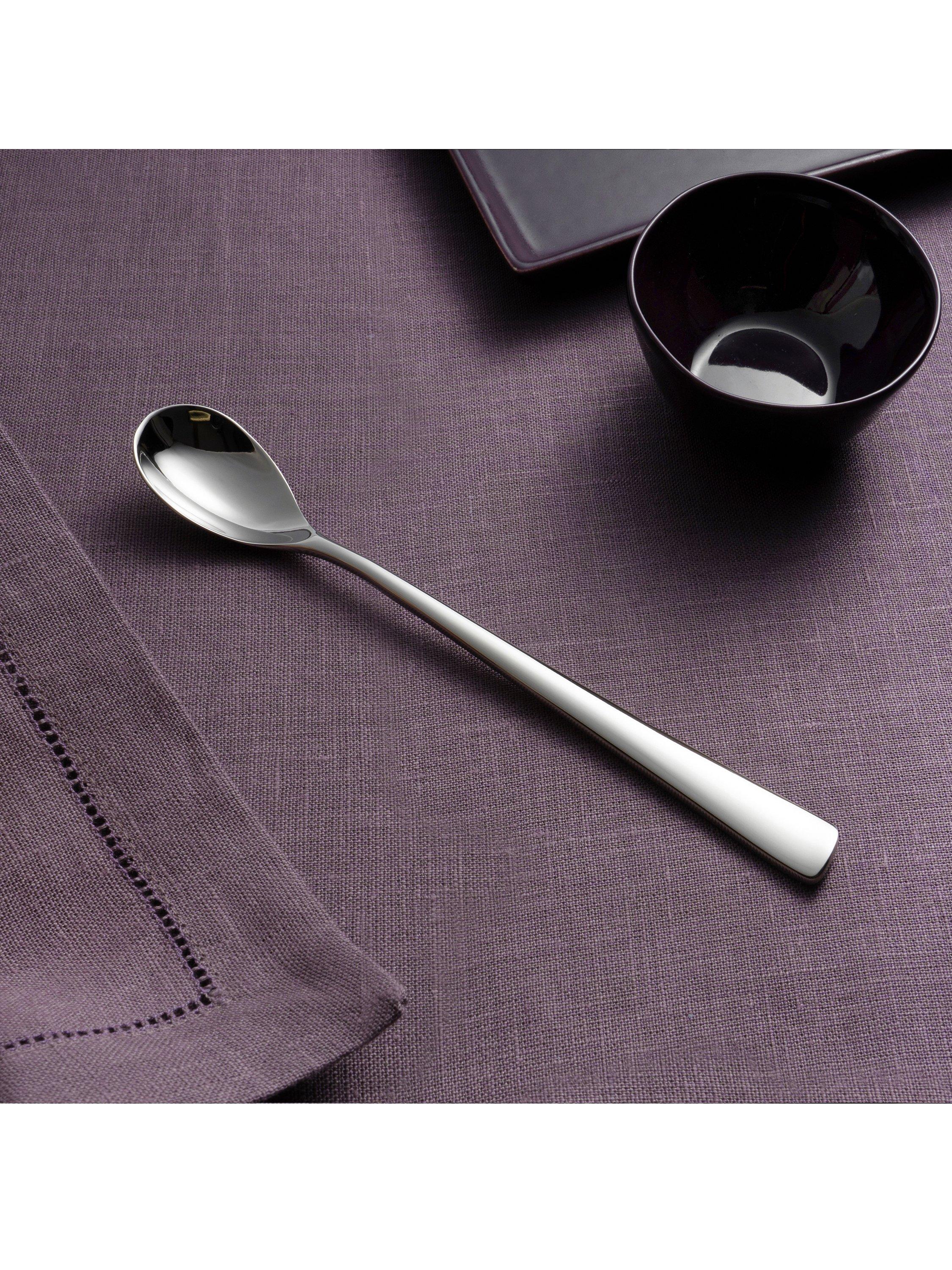 Robert Welch Malvern Bright latte spoon 20.6cm - British product