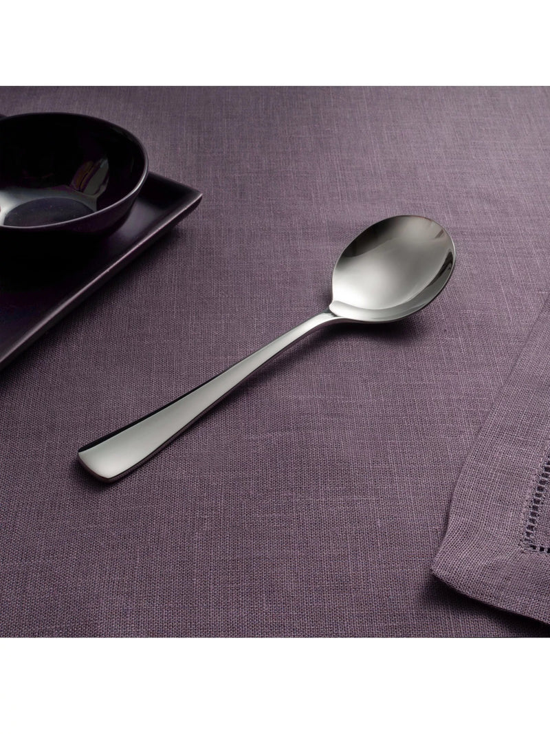 Robert Welch Malvern Bright soup spoon (British brand)