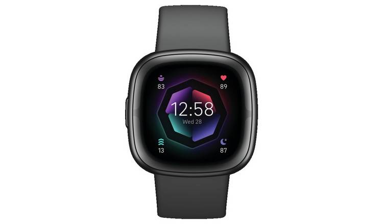 Fitbit Sense 2 smart watch shadow grey graphite, imported from the UK