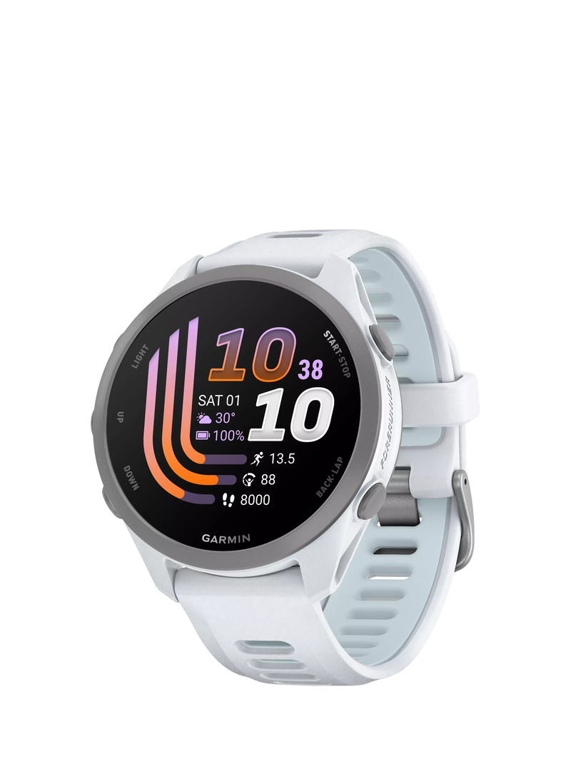 Garmin Forerunner 170 GPS Running Smartwatch, Black with Black/Amp Yellow Band