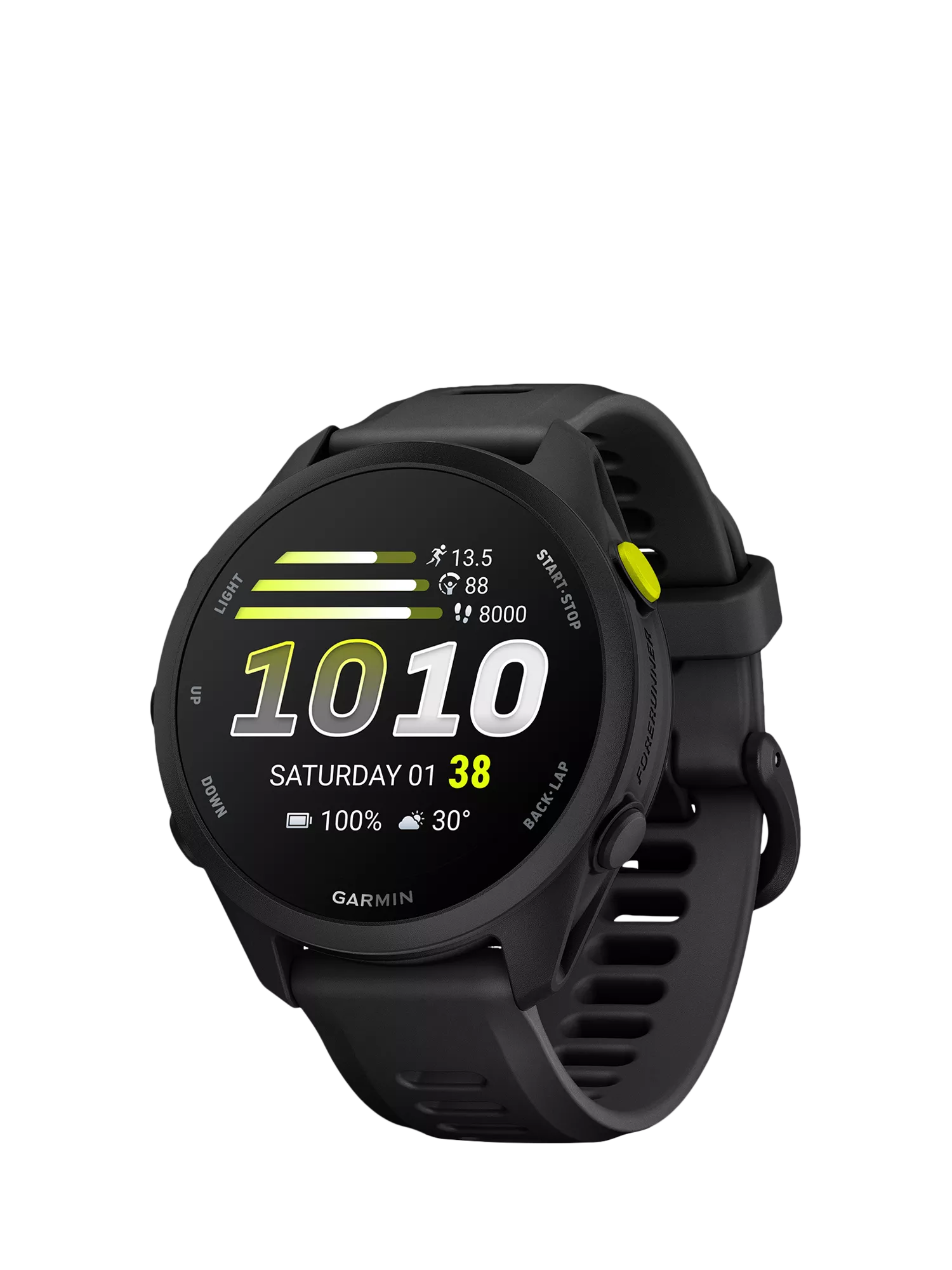 Garmin Forerunner 70 GPS running smartwatch black 42mm, UK version