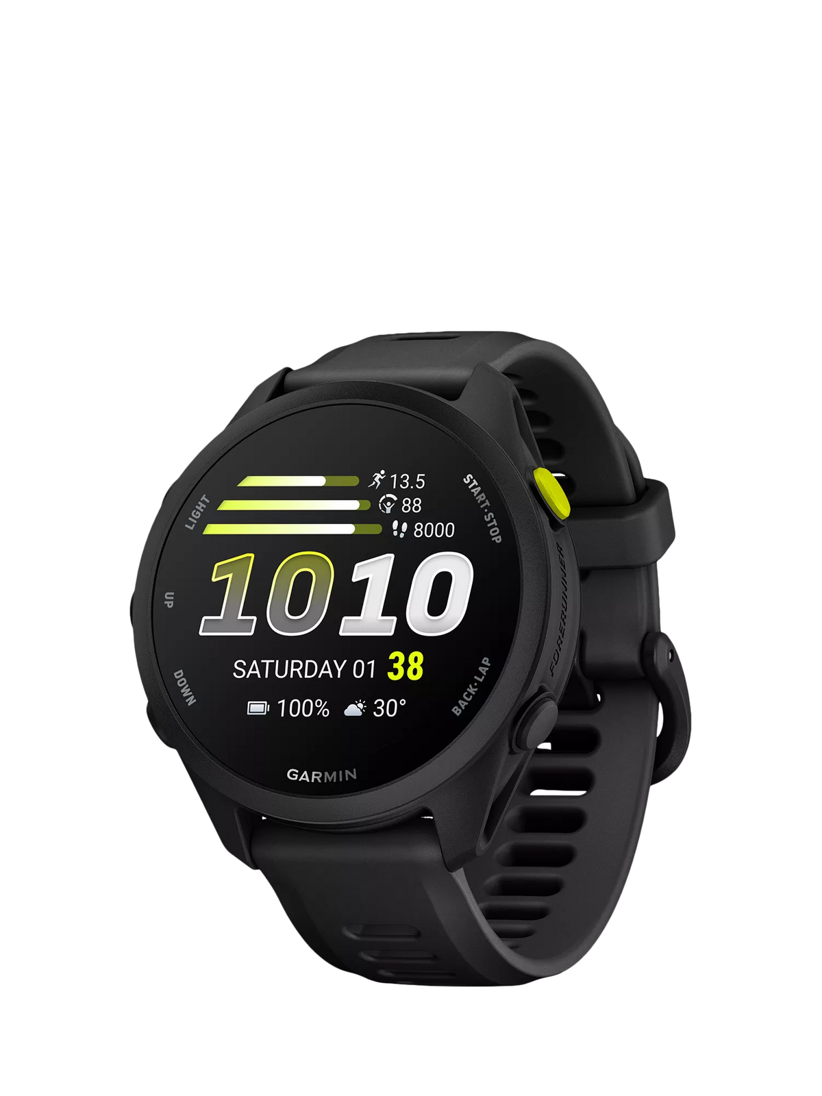 Garmin Forerunner 70 GPS running smartwatch black 42mm, UK version