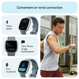 Fitbit smart watch Versa 4 Waterfall Blue 40mm, UK version