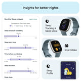Fitbit smart watch Versa 4 Waterfall Blue 40mm, UK version