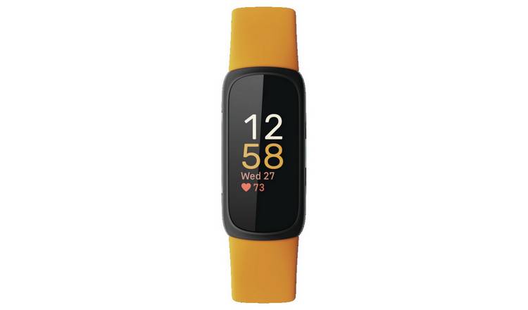 Fitbit Inspire 3 yellow fitness tracker, imported from the UK
