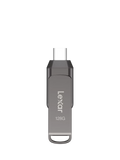 Lexar 128GB dual drive USB flash drive (British brand)