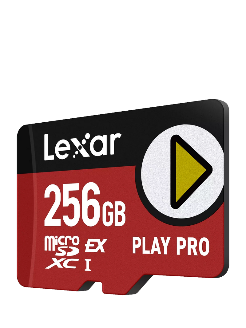 Lexar Play Pro MicroSDXC card 256GB - British product