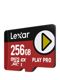 Lexar Play Pro MicroSDXC card 256GB - British product
