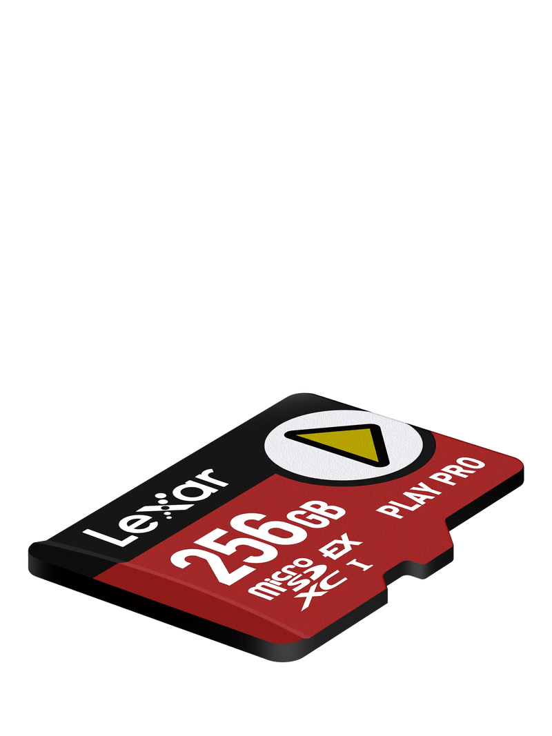 Lexar Play Pro MicroSDXC card 256GB - British product