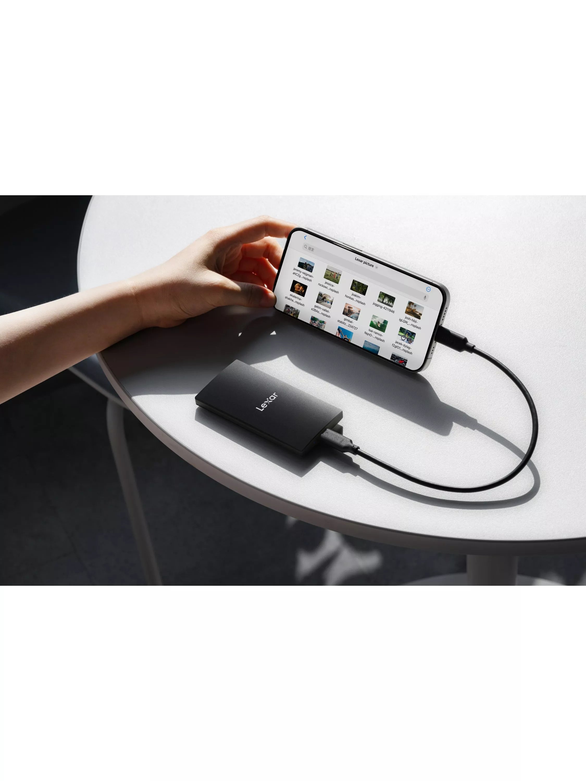Lexar SL300 1TB portable SSD black - British product