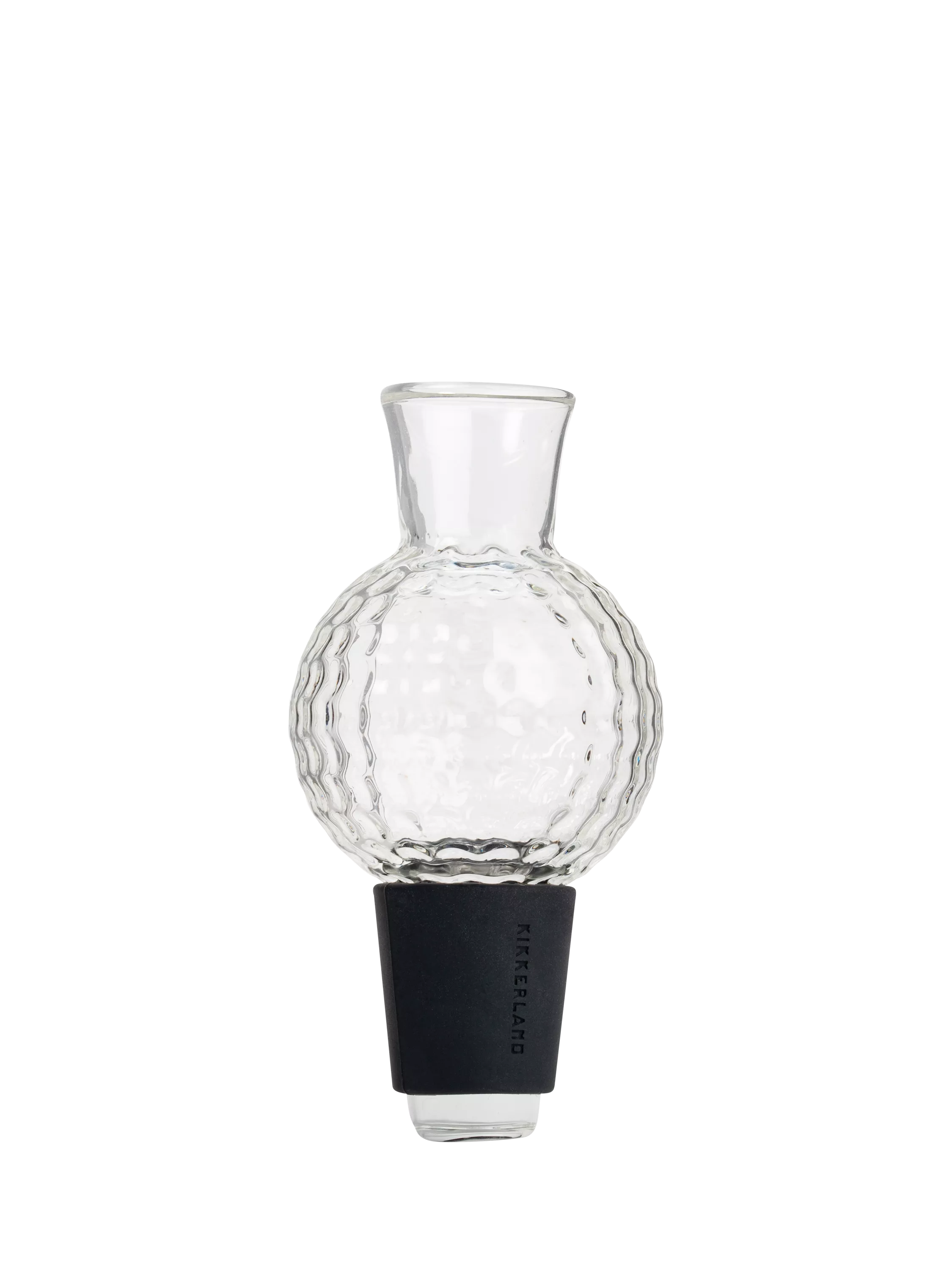 Kikkerland golf wine aerator glass ball with stopper - British product