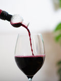 Kikkerland golf wine aerator glass ball with stopper - British product