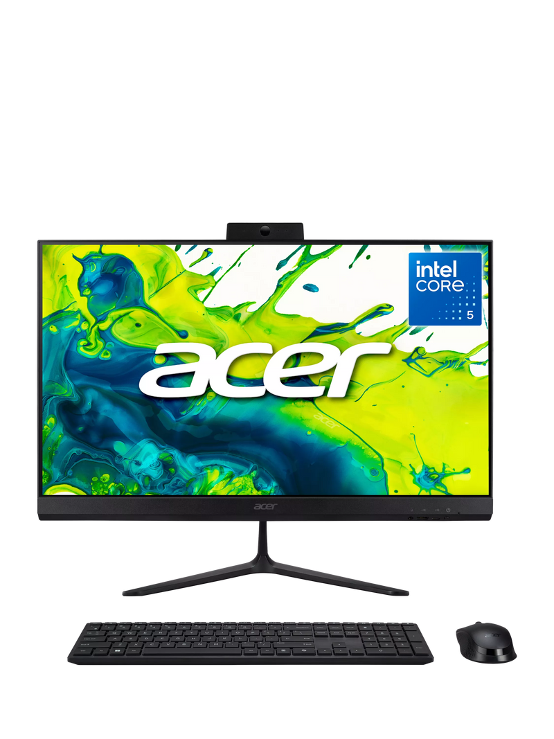 Acer Aspire C24 all-in-one desktop PC 23.8 inch black (British brand)