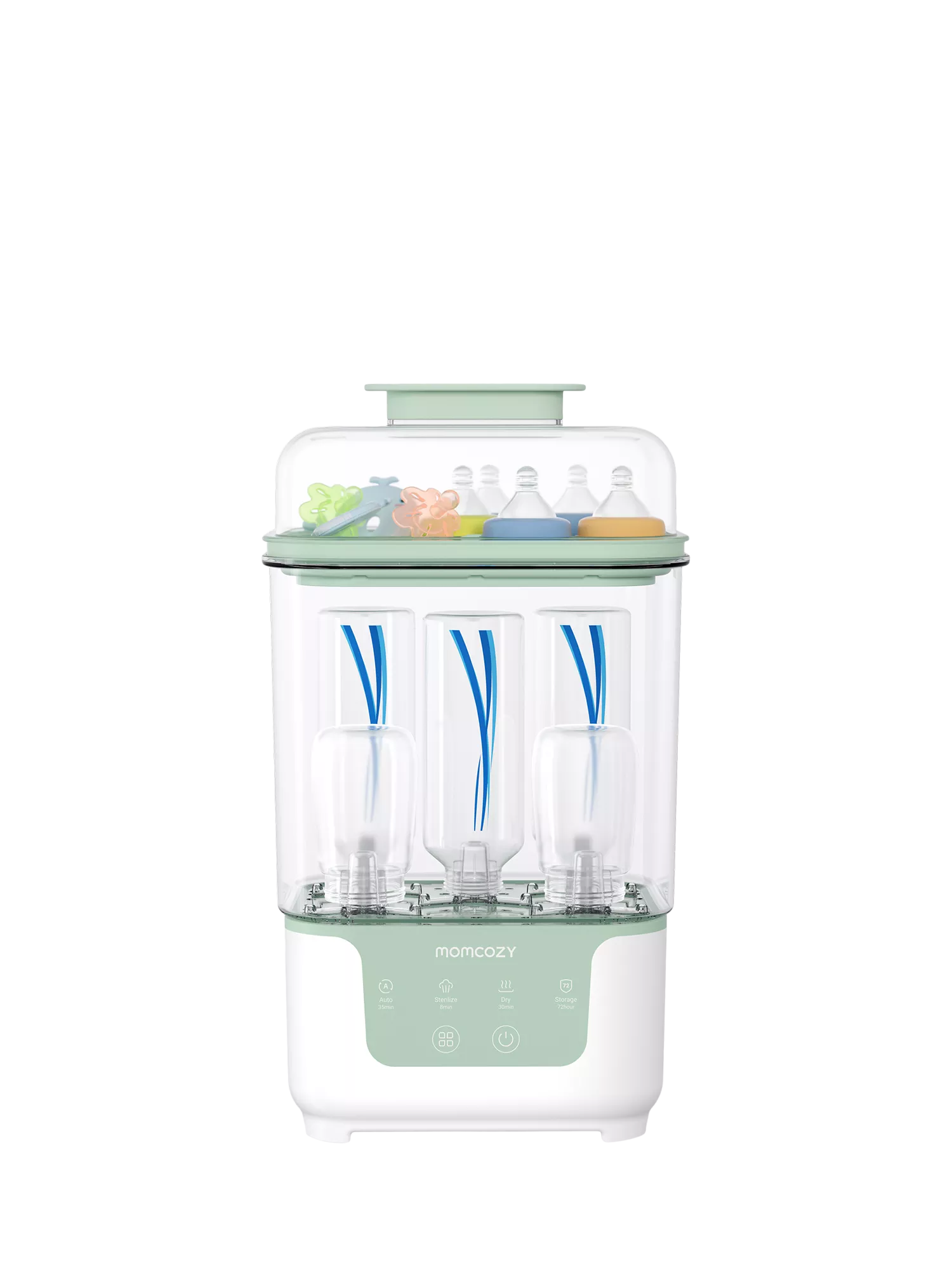 Momcozy compact bottle sterilizer and dryer multi - British product