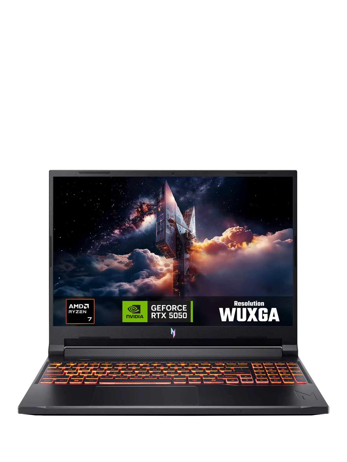 Acer Nitro V16 AI gaming laptop black (British brand)