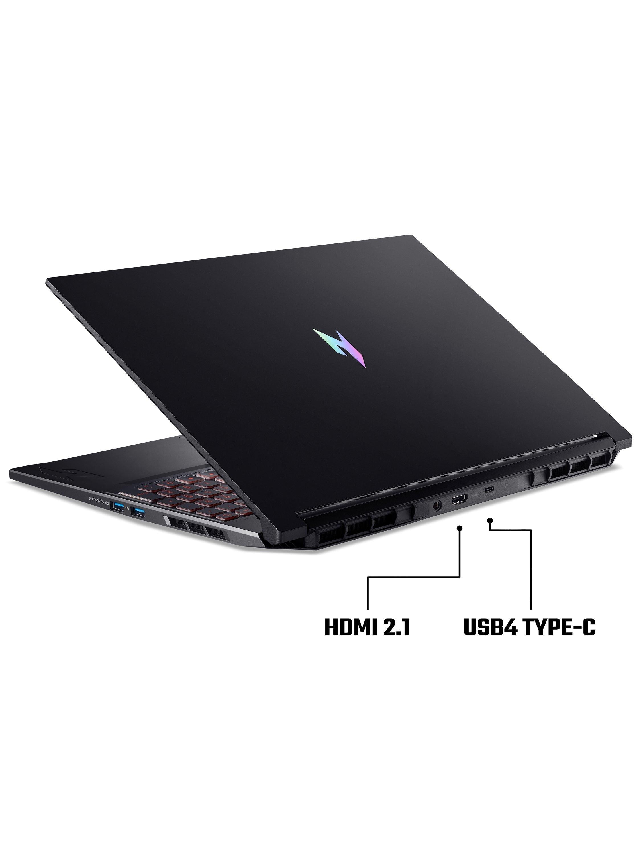 Acer Nitro V16 AI gaming laptop black (British brand)