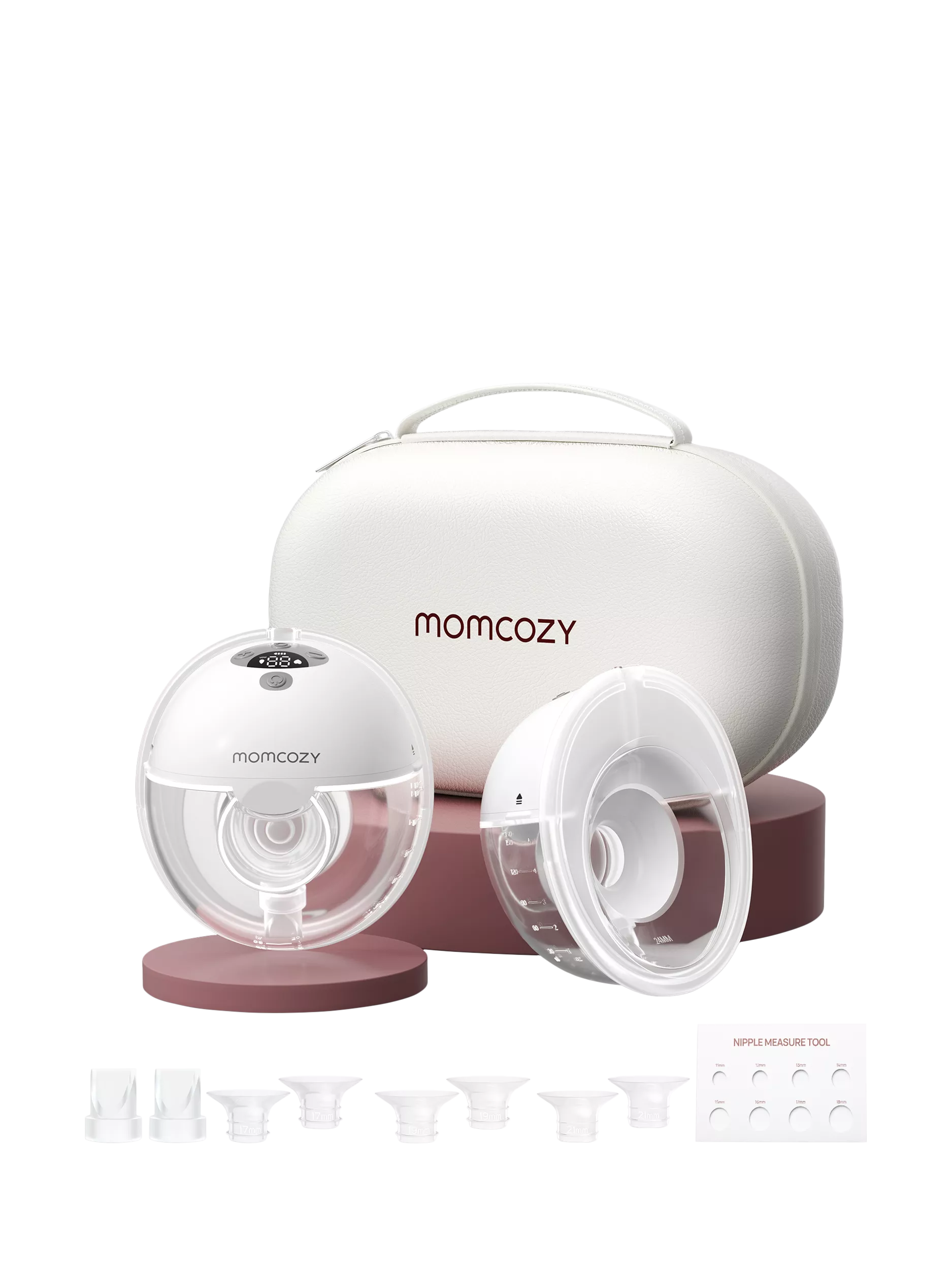Momcozy M5 Smart wearable breast pump grey (British brand)