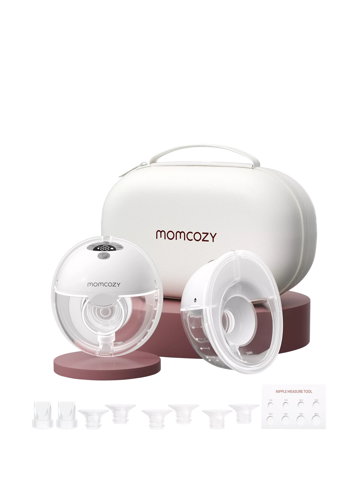 Momcozy M5 Smart wearable breast pump grey (British brand)