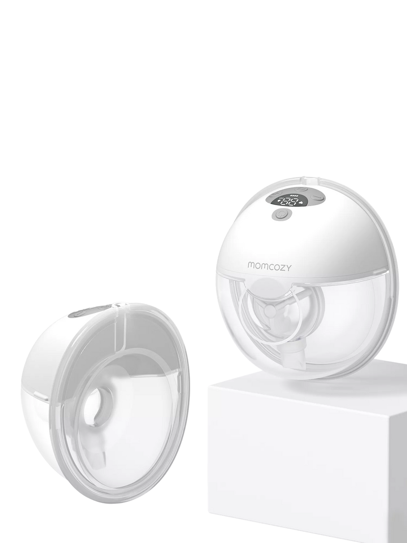 Momcozy M5 Smart wearable breast pump grey (British brand)