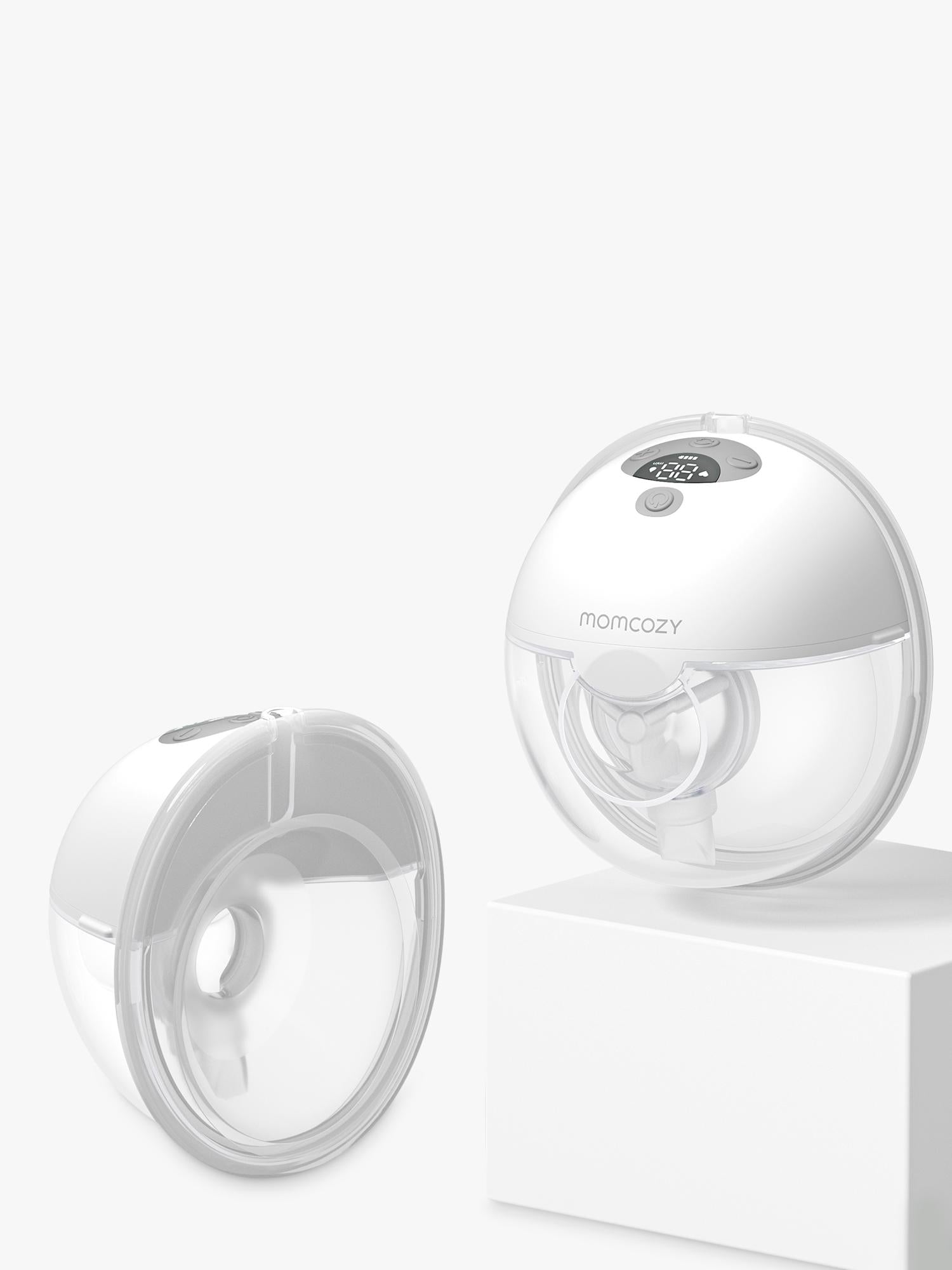 Momcozy M5 Smart wearable breast pump grey (British brand)