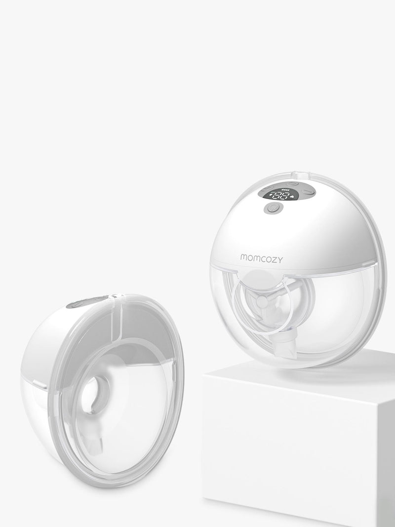 Momcozy M5 Smart wearable breast pump grey (British brand)