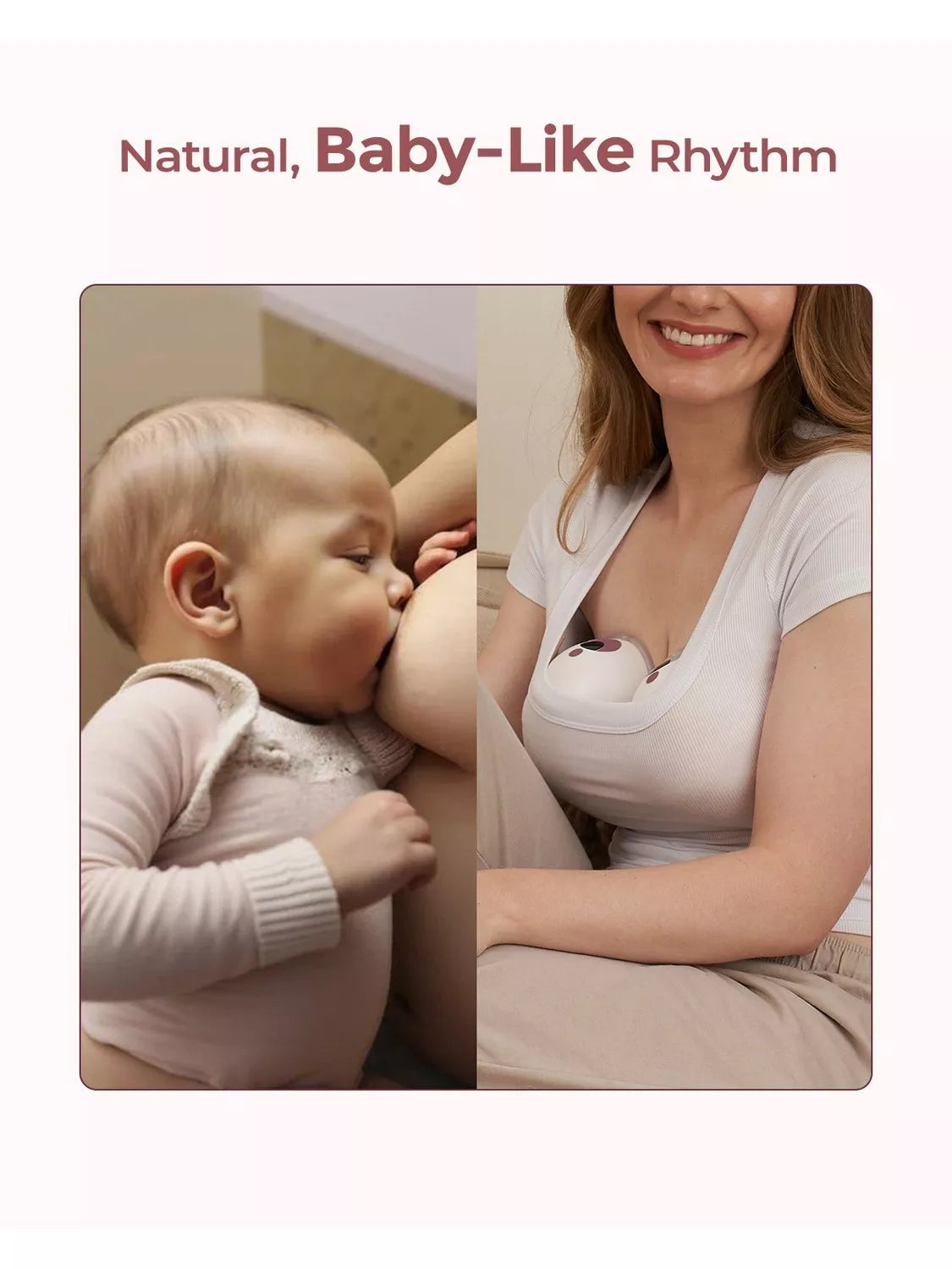 Momcozy M5 Smart wearable breast pump grey (British brand)