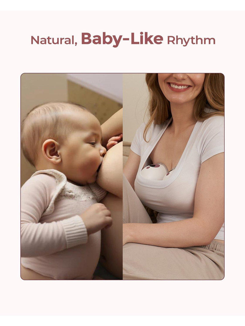 Momcozy M5 Smart wearable breast pump grey (British brand)