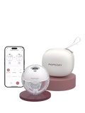 Momcozy M5 Smart wearable single electric breast pump, grey, imported from the UK