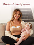 Momcozy M5 Smart wearable single electric breast pump, grey, imported from the UK